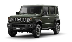 La SUZUKI JIMNY vue de face