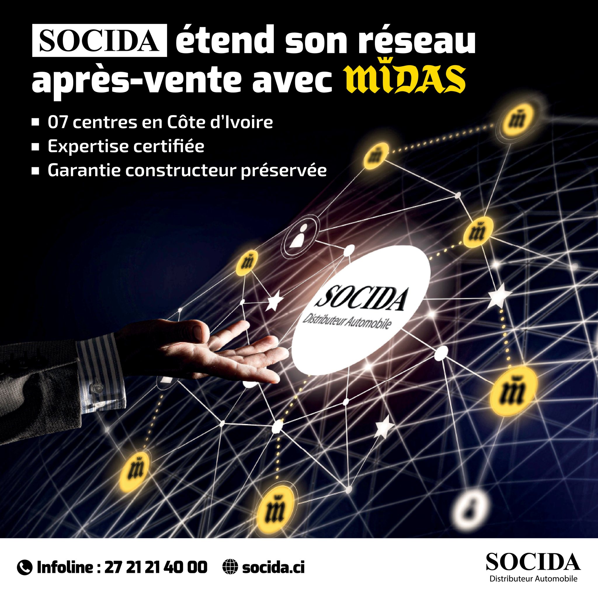 Socida s'allie à Midas